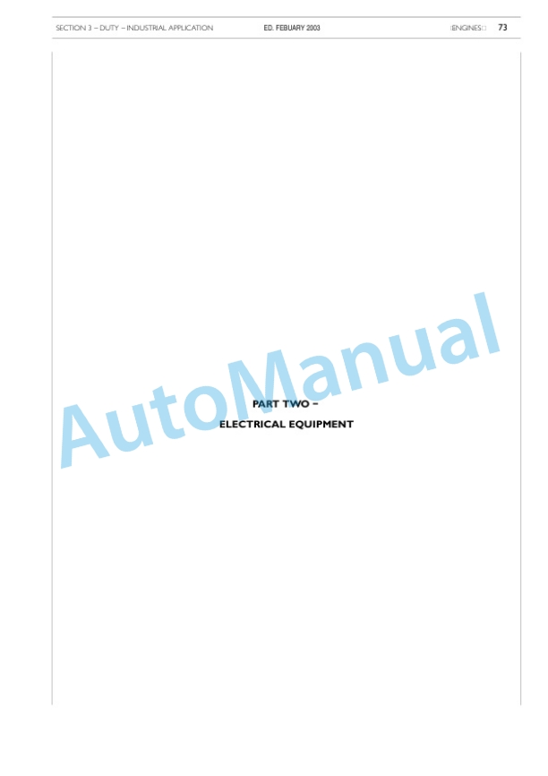 New Holland 445, 445T, 668T M2 Engine Service Manual 6-80940NA 4 New Holland 445, 445T, 668T M2 Engine Service Manual 6-80940NA-4