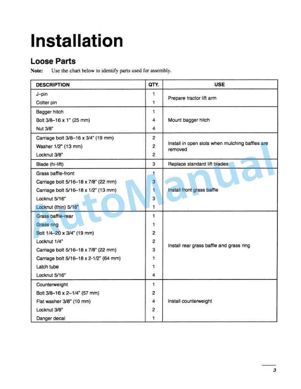New Holland 44in Vac-Bagger Garden Tractor Operation and Maintenance Manual 42871810 2 New Holland 44in Vac-Bagger Garden Tractor Operation and Maintenance Manual 42871810-2