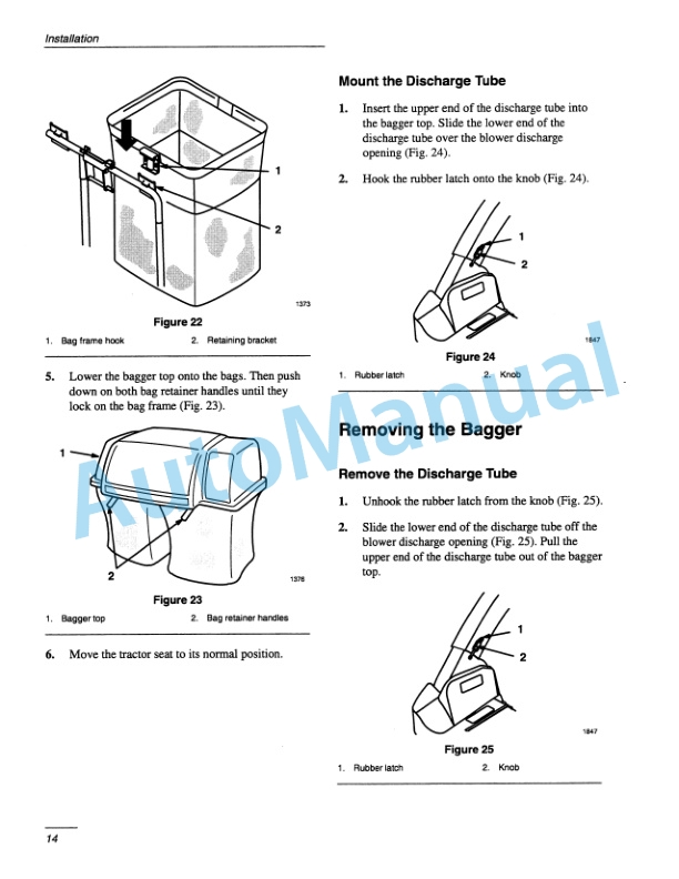 New Holland 44in Vac-Bagger Garden Tractor Operation and Maintenance Manual 42871810 4 New Holland 44in Vac-Bagger Garden Tractor Operation and Maintenance Manual 42871810-4