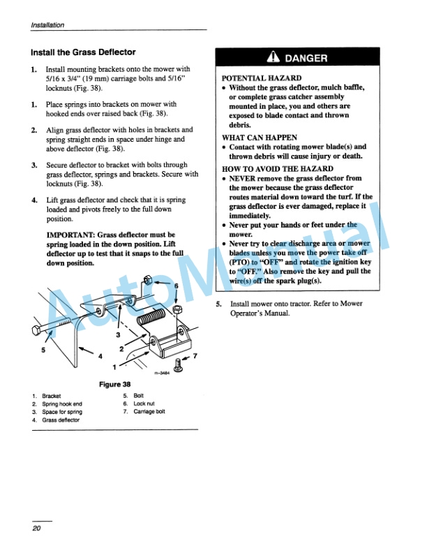 New Holland 44in Vac-Bagger Garden Tractor Operation and Maintenance Manual 42871810 5 New Holland 44in Vac-Bagger Garden Tractor Operation and Maintenance Manual 42871810-5