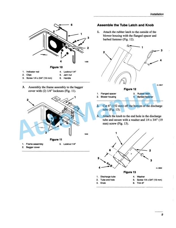 New Holland 44in Vac-Bagger Garden Tractor Operation and Maintenance Manual 42871820 3 New Holland 44in Vac-Bagger Garden Tractor Operation and Maintenance Manual 42871820-3