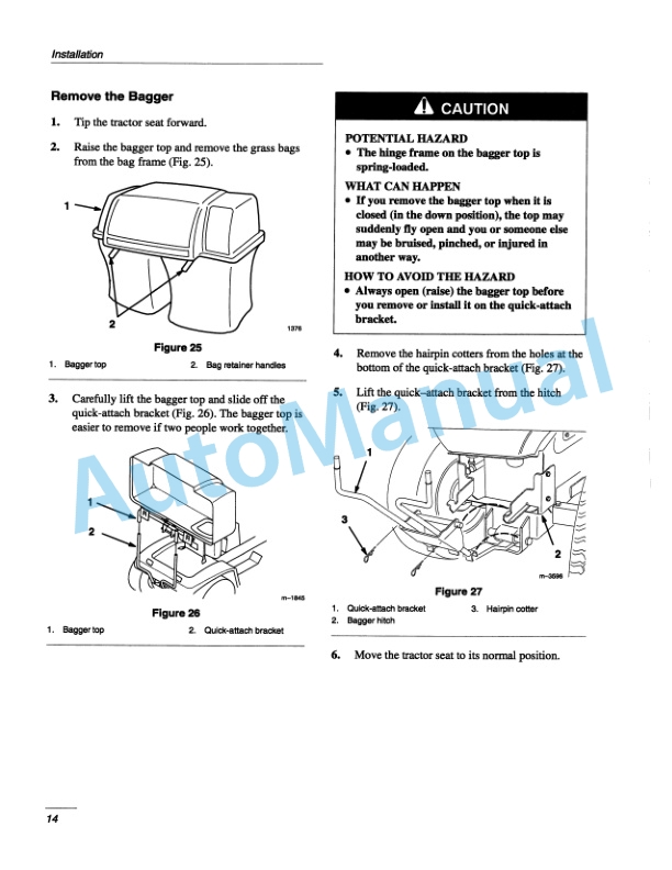 New Holland 44in Vac-Bagger Garden Tractor Operation and Maintenance Manual 42871820 4 New Holland 44in Vac-Bagger Garden Tractor Operation and Maintenance Manual 42871820-4