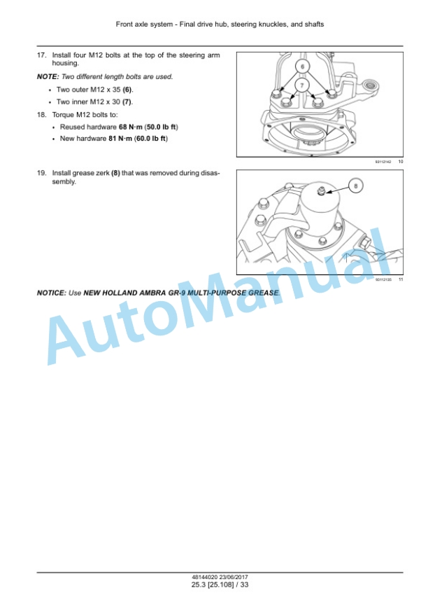 New Holland 45, 50, 55 Boomer Tier 4B Final Compact Tractor Service Manual 48144020 2 New Holland 45, 50, 55 Boomer Tier 4B Final Compact Tractor Service Manual 48144020 - Image 2