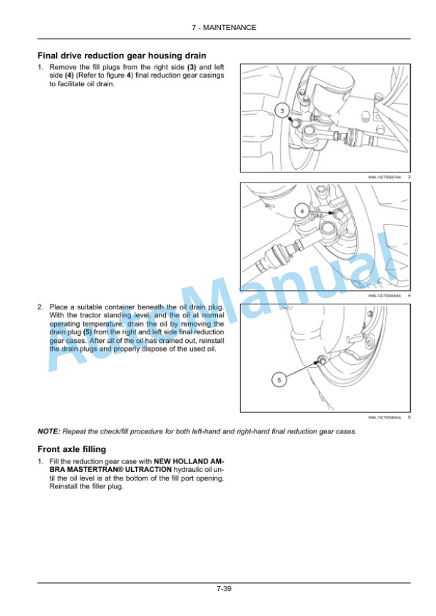 New Holland 45D CVT Boomer Compact Tractor Operation and Maintenance Manual 48028225 5 New Holland 45D CVT Boomer Compact Tractor Operation and Maintenance Manual 48028225 - Image 5