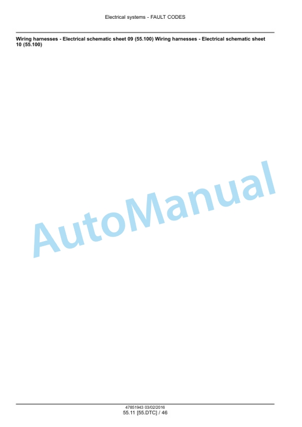 New Holland 46D CVT, 54D CVT Boomer Tier 4B Final Compact Tractor Service Manual 47979821 2 New Holland 46D CVT, 54D CVT Boomer Tier 4B Final Compact Tractor Service Manual 47979821-2