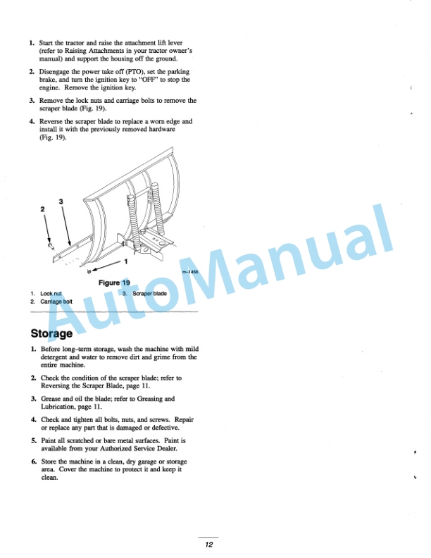 New Holland 48 Blade Operation and Maintenance Manual 86602578 5 New Holland 48 Blade Operation and Maintenance Manual 86602578-5