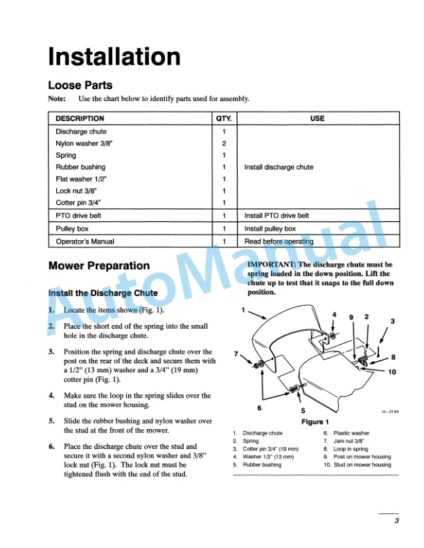 New Holland 48 Side Discharge Mower Operation and Maintenance Manual 86602572 2 New Holland 48 Side Discharge Mower Operation and Maintenance Manual 86602572-2