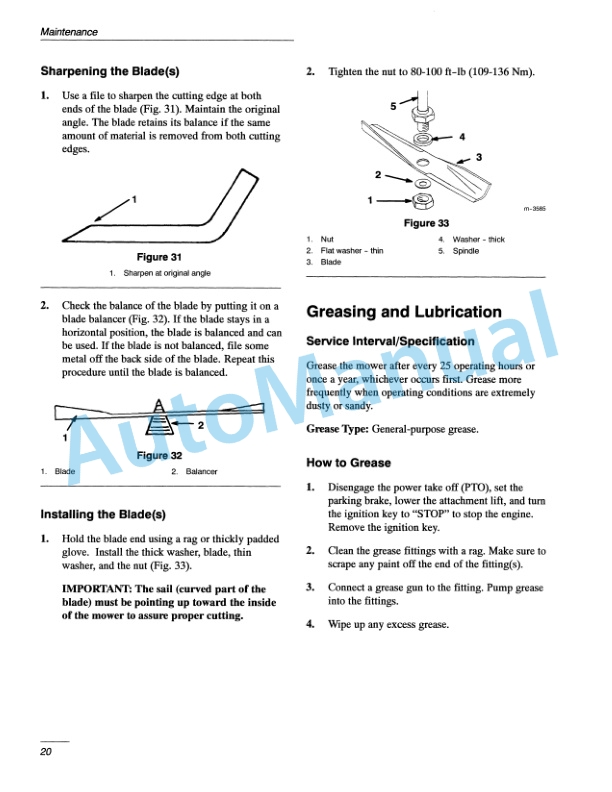 New Holland 48 Side Discharge Mower Operation and Maintenance Manual 86602572 5 New Holland 48 Side Discharge Mower Operation and Maintenance Manual 86602572-5