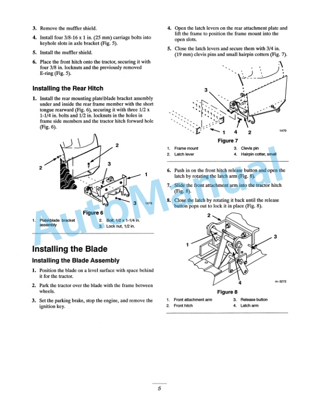 New Holland 48 Snow Blade Operation and Maintenance Manual 86619977 3 New Holland 48 Snow Blade Operation and Maintenance Manual 86619977-3