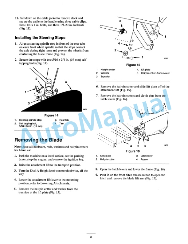 New Holland 48 Snow Blade Operation and Maintenance Manual 86619977 4 New Holland 48 Snow Blade Operation and Maintenance Manual 86619977-4