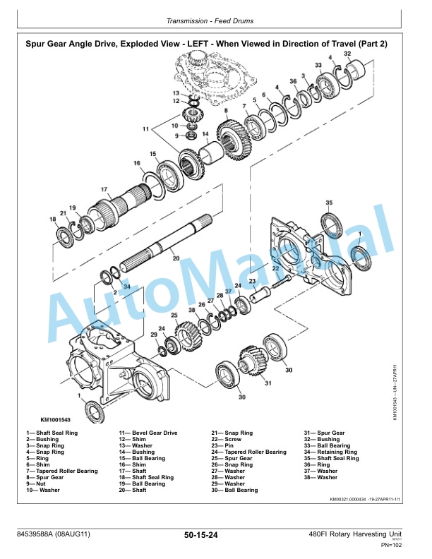 New Holland 480FI Row-Independent Corn Head Service Manual 84539588A 3 New Holland 480FI Row-Independent Corn Head Service Manual 84539588A - Image 3