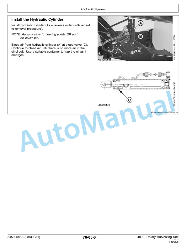 New Holland 480FI Row-Independent Corn Head Service Manual 84539588A 5 New Holland 480FI Row-Independent Corn Head Service Manual 84539588A - Image 5