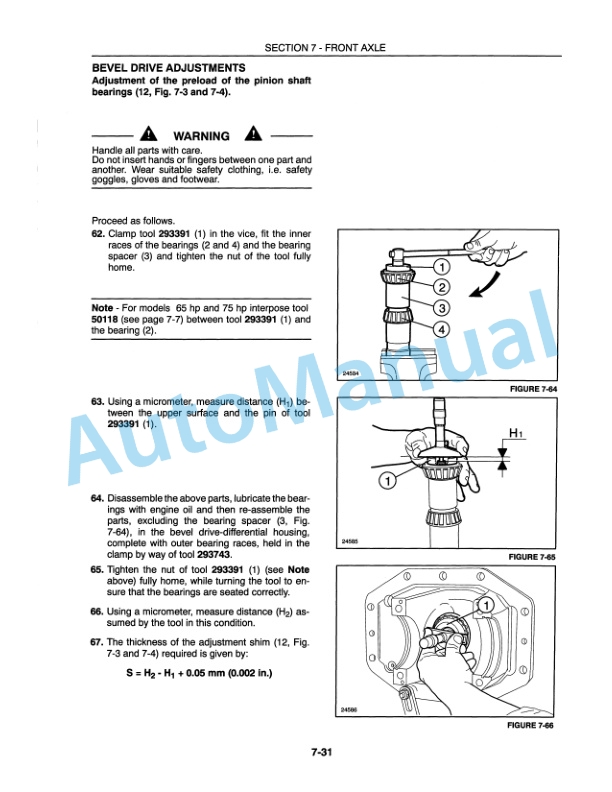 New Holland 4835, 5635, 6635, 7635 Tractor Repair Manual 86566076 5 New Holland 4835, 5635, 6635, 7635 Tractor Repair Manual 86566076-5