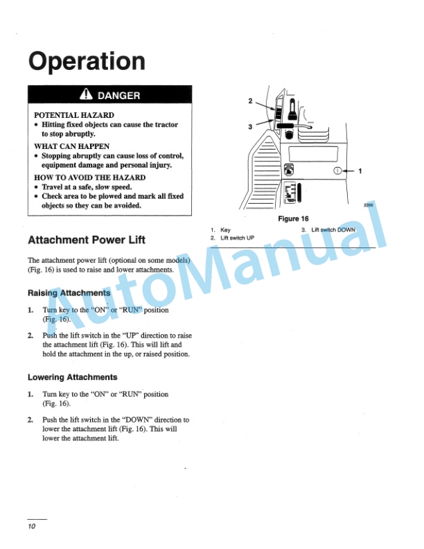 New Holland 48in Snow Blade for Lawn - Garden Tractor Operation and Maintenance Manual 42680081 4 New Holland 48in Snow Blade for Lawn - Garden Tractor Operation and Maintenance Manual 42680081-4