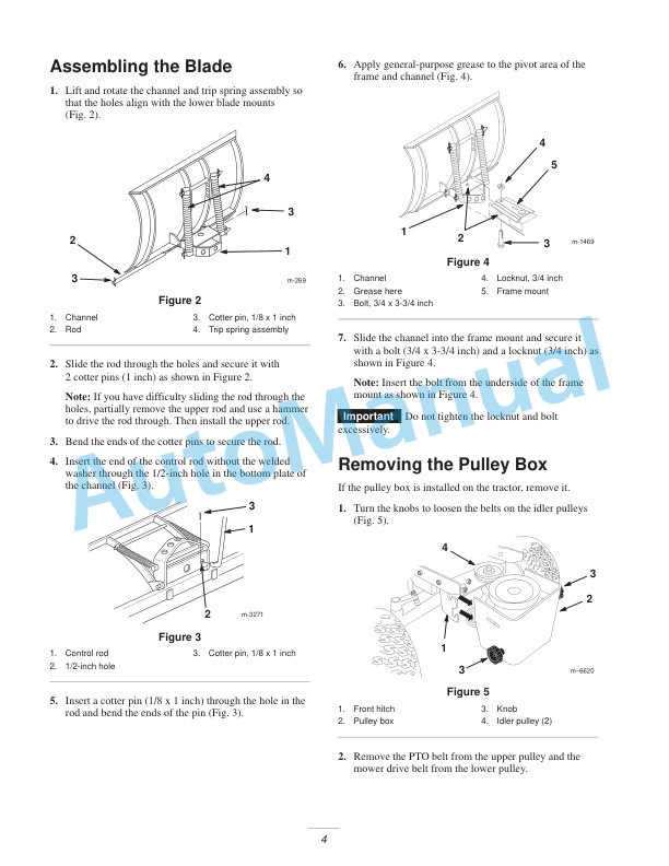 New Holland 48in Snow-Dozer Blade Operation and Maintenance Manual 87040097 3 New Holland 48in Snow-Dozer Blade Operation and Maintenance Manual 87040097-3