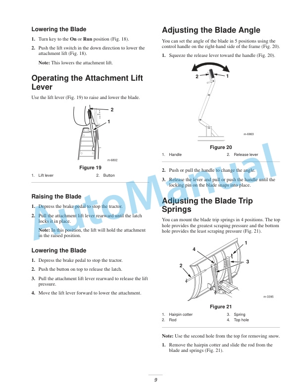 New Holland 48in Snow-Dozer Blade Operation and Maintenance Manual 87040097 5 New Holland 48in Snow-Dozer Blade Operation and Maintenance Manual 87040097-5
