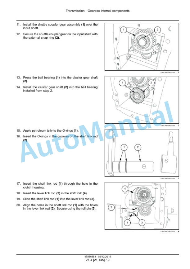 New Holland 50, 60, 70 Workmaster Tier 4B Final Tractor Service Manual 47951331 4 New Holland 50, 60, 70 Workmaster Tier 4B Final Tractor Service Manual 47951331 - Image 4