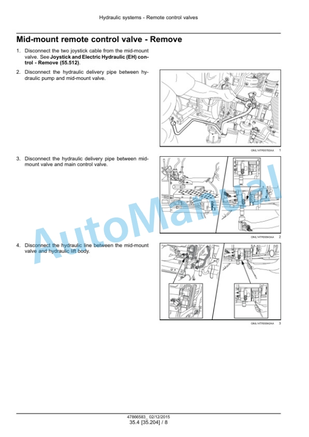 New Holland 50, 60, 70 Workmaster Tier 4B Final Tractor Service Manual 47951332 4 New Holland 50, 60, 70 Workmaster Tier 4B Final Tractor Service Manual 47951332 - Image 4