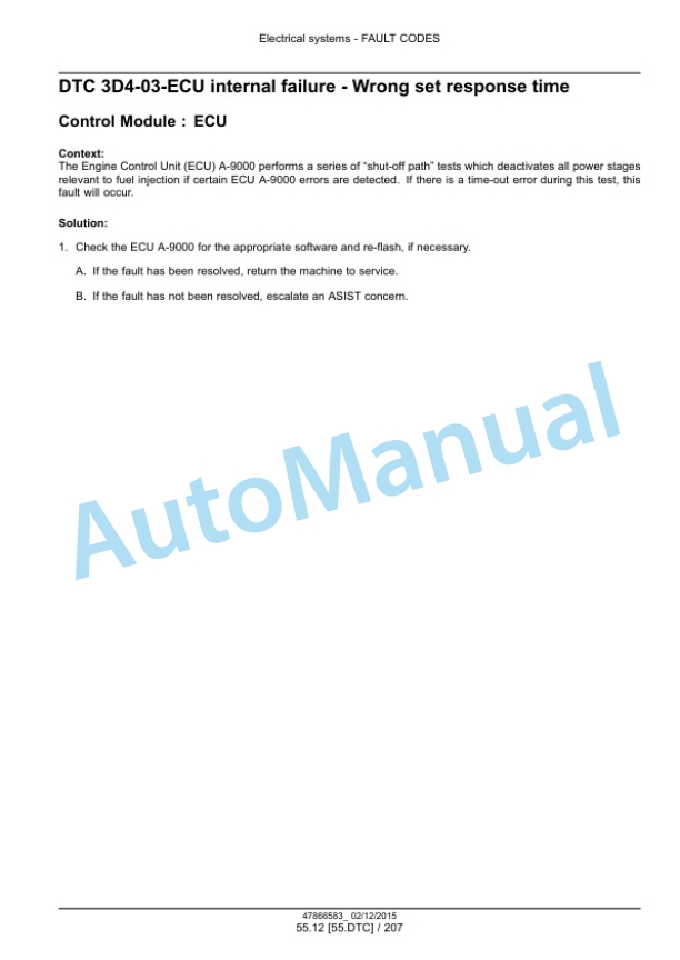 New Holland 50, 60, 70 Workmaster Tier 4B Final Tractor Service Manual 47951334 4 New Holland 50, 60, 70 Workmaster Tier 4B Final Tractor Service Manual 47951334-4