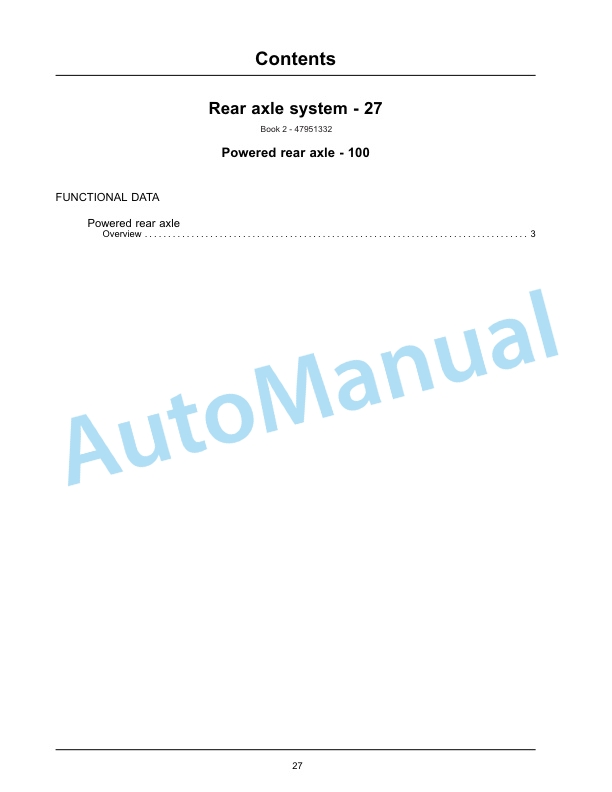 New Holland 50, 60, 70 Workmaster Tier 4B Final Tractor Service Manual 47951335 3 New Holland 50, 60, 70 Workmaster Tier 4B Final Tractor Service Manual 47951335-3