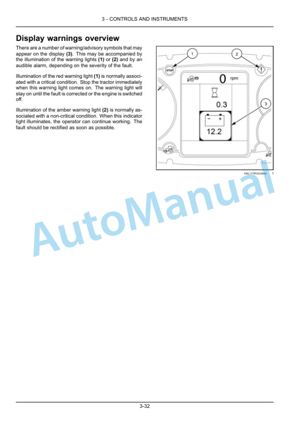 New Holland 50, 60, 70 Workmaster Tractor Operation and Maintenance Manual 48135188 3 New Holland 50, 60, 70 Workmaster Tractor Operation and Maintenance Manual 48135188 - Image 3
