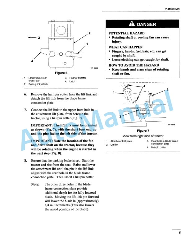 New Holland 50 Mid-Mount Blade Operation and Maintenance Manual 86602579 4 New Holland 50 Mid-Mount Blade Operation and Maintenance Manual 86602579-4