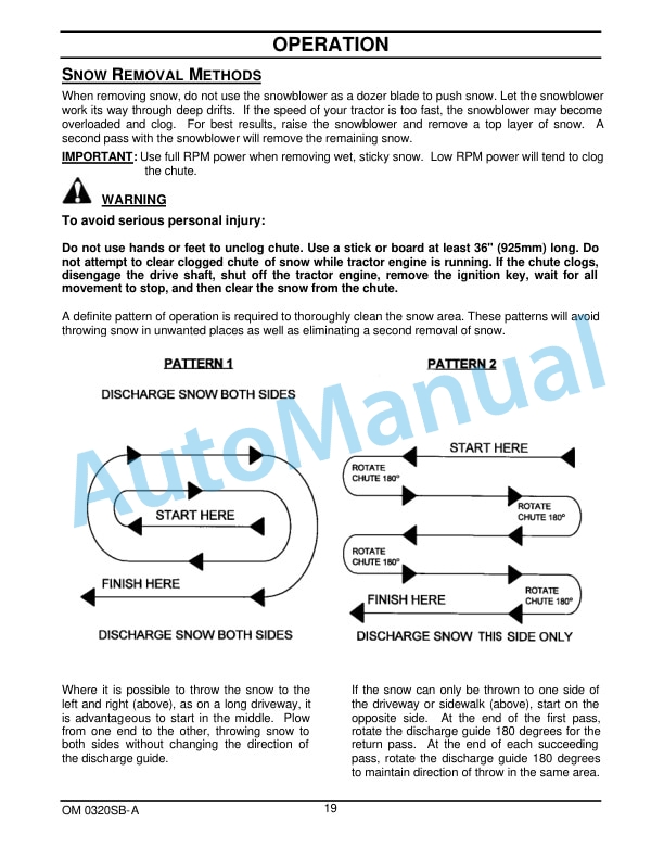 New Holland 50CS 50in Snowblower Operation and Maintenance Manual 87300084 4 New Holland 50CS 50in Snowblower Operation and Maintenance Manual 87300084-4