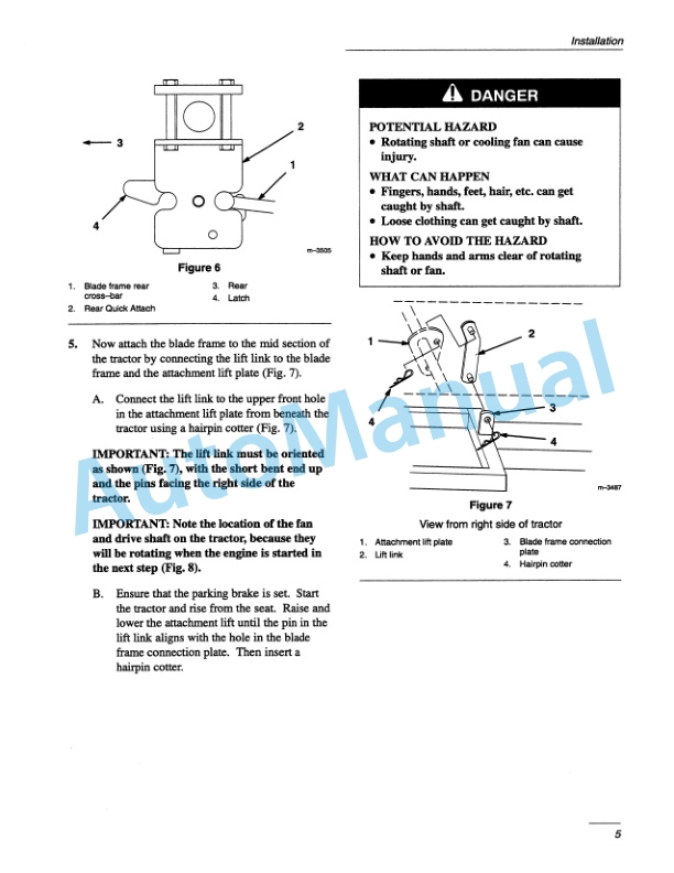 New Holland 50in Mid-Mount Blade Operation and Maintenance Manual 42871800 4 New Holland 50in Mid-Mount Blade Operation and Maintenance Manual 42871800-4