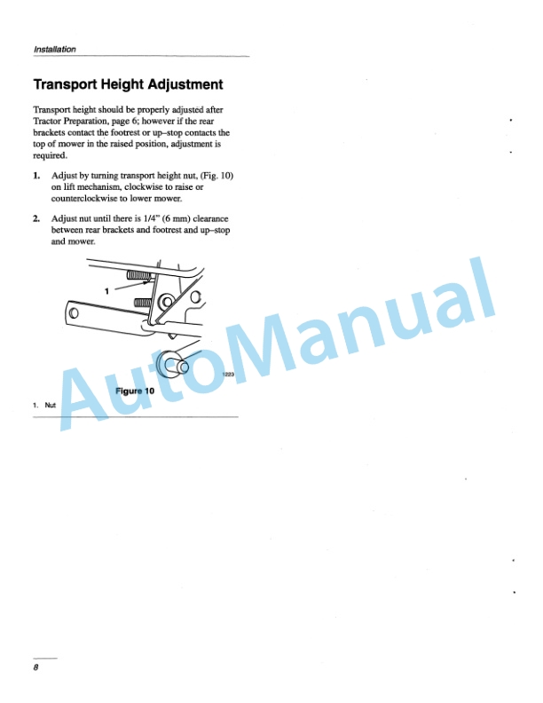 New Holland 52 Side Discharge Mower Operation and Maintenance Manual 86602565 3 New Holland 52 Side Discharge Mower Operation and Maintenance Manual 86602565-3