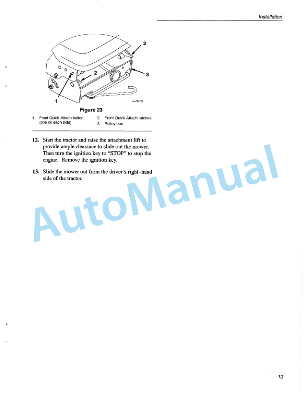 New Holland 52 Side Discharge Mower Operation and Maintenance Manual 86602573 4 New Holland 52 Side Discharge Mower Operation and Maintenance Manual 86602573-4