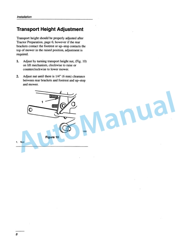 New Holland 52in Mower for Lawn - Garden Tractor Operation and Maintenance Manual 42680160 3 New Holland 52in Mower for Lawn - Garden Tractor Operation and Maintenance Manual 42680160-3
