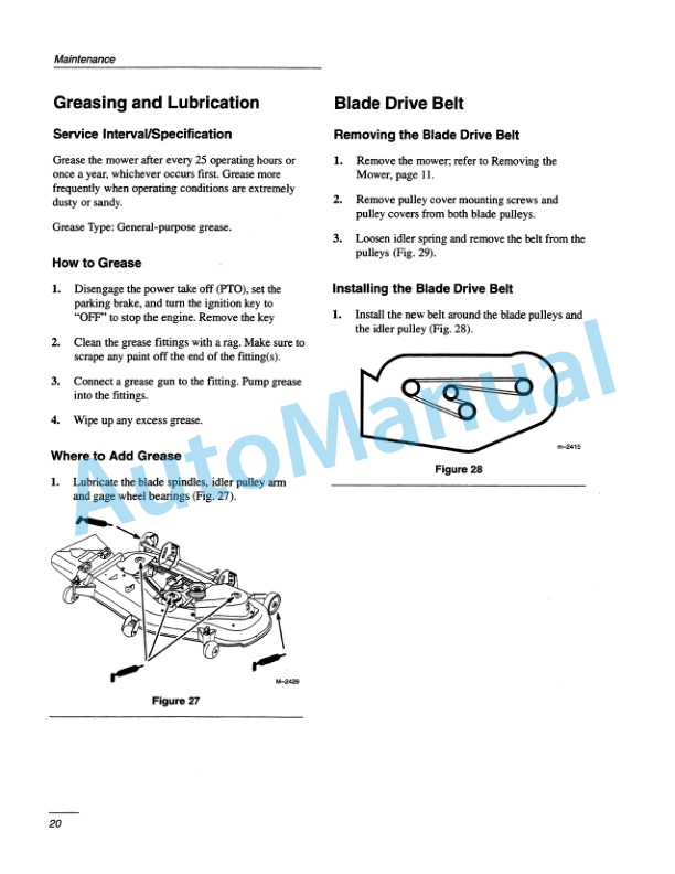 New Holland 52in Mower for Lawn - Garden Tractor Operation and Maintenance Manual 42680160 5 New Holland 52in Mower for Lawn - Garden Tractor Operation and Maintenance Manual 42680160-5