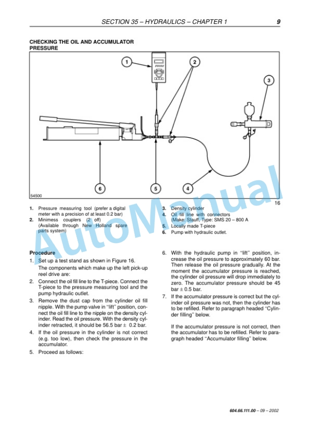 New Holland 544, 548 Round Baler Repair Manual 6046611100 2 New Holland 544, 548 Round Baler Repair Manual 6046611100-2