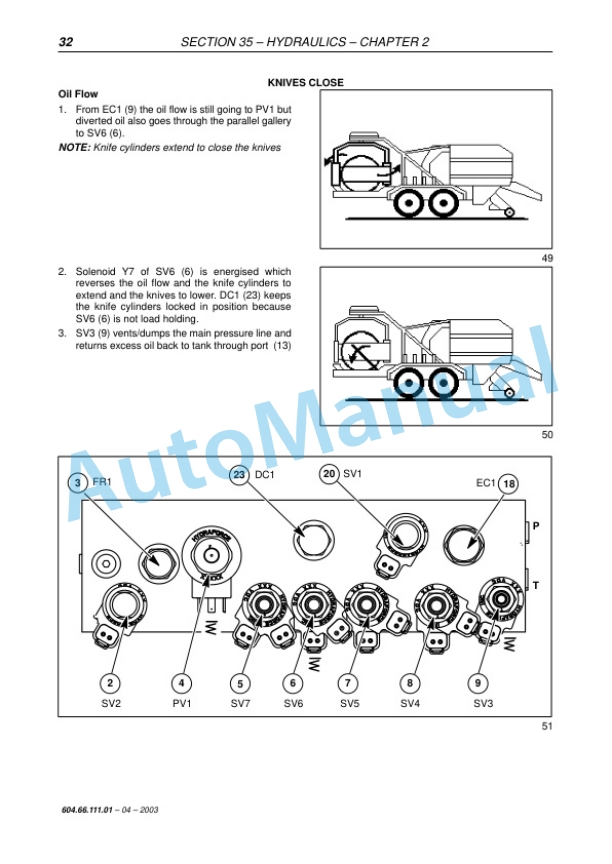 New Holland 548 Baler Wrapper Combi Repair Manual 6046611101 2 New Holland 548 Baler Wrapper Combi Repair Manual 6046611101-2