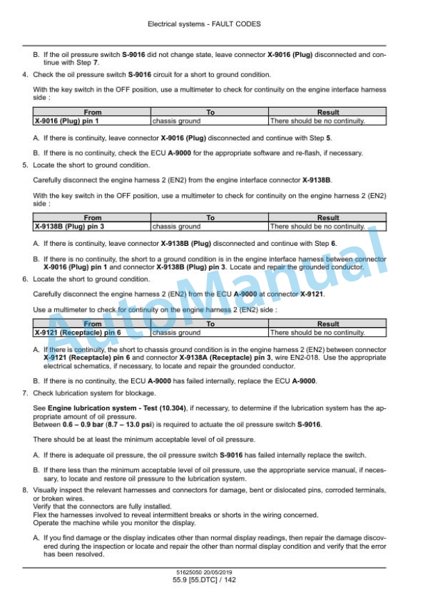 New Holland 55, 65, 75 Workmaster Tractor Service Manual 51625050 5 New Holland 55, 65, 75 Workmaster Tractor Service Manual 51625050 - Image 5