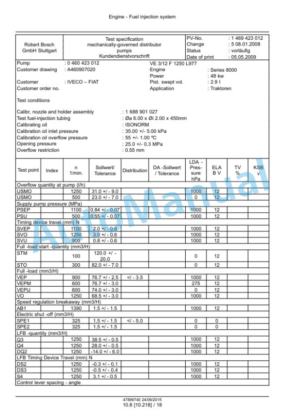 New Holland 5500, 6500, 7500 Tractor Service Manual 47899740 2 New Holland 5500, 6500, 7500 Tractor Service Manual 47899740 - Image 2