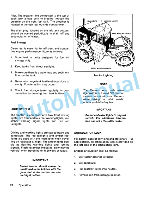 New Holland 555 Tractor Operation and Maintenance Manual 42055502 3 New Holland 555 Tractor Operation and Maintenance Manual 42055502-3
