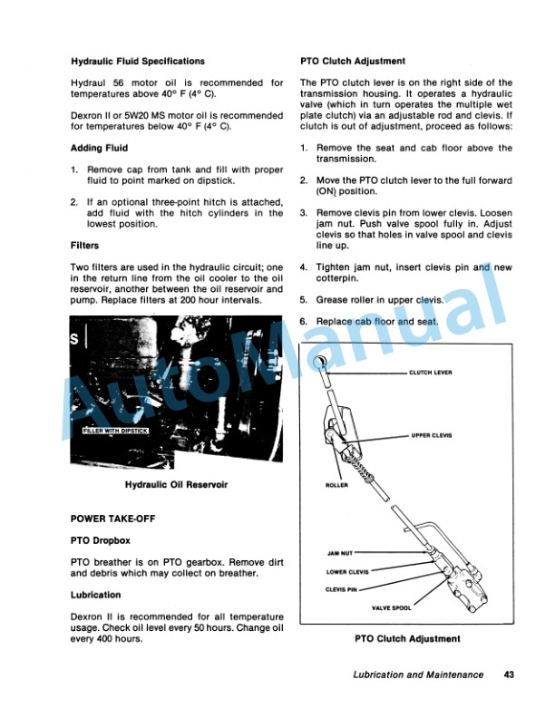 New Holland 555 Tractor Operation and Maintenance Manual 42055502 4 New Holland 555 Tractor Operation and Maintenance Manual 42055502-4