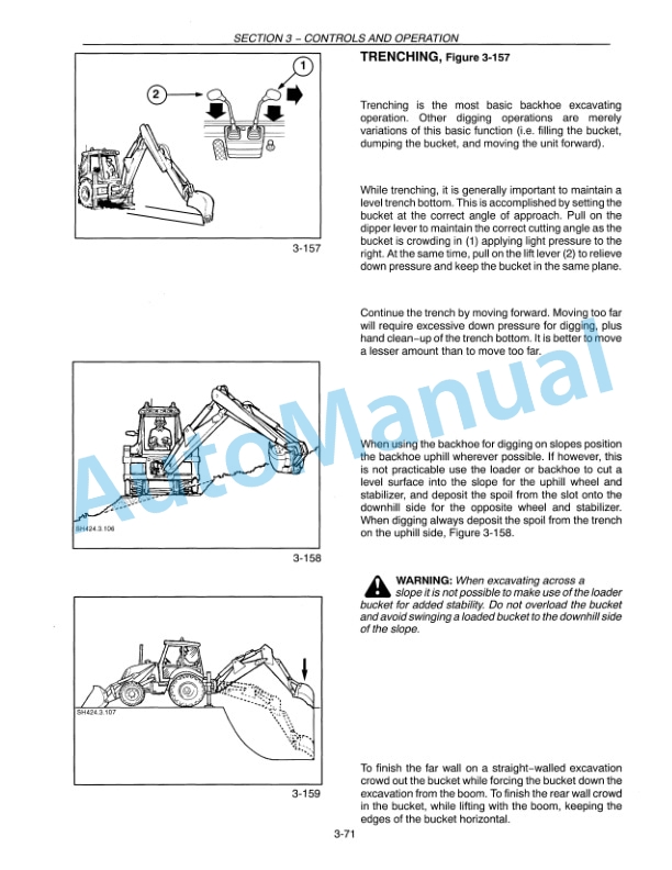New Holland 555E, 575E, 655E, 675E Backhoe Laoder Operation and Maintenance Manual 42055541 4 New Holland 555E, 575E, 655E, 675E Backhoe Laoder Operation and Maintenance Manual 42055541-4