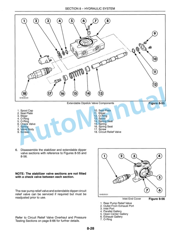 New Holland 555E, 575E, 655E, 675E Hydraulic System Repair Manual 40057508 2 New Holland 555E, 575E, 655E, 675E Hydraulic System Repair Manual 40057508-2