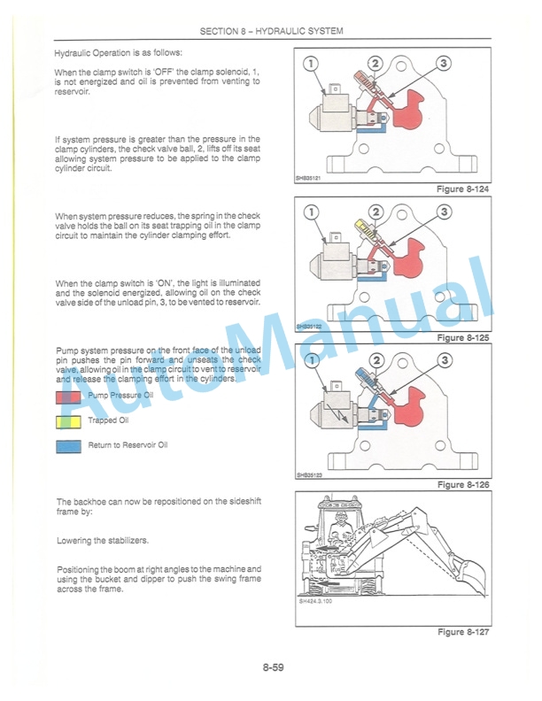 New Holland 555E, 575E, 655E, 675E Hydraulic System Repair Manual 40057508 3 New Holland 555E, 575E, 655E, 675E Hydraulic System Repair Manual 40057508-3