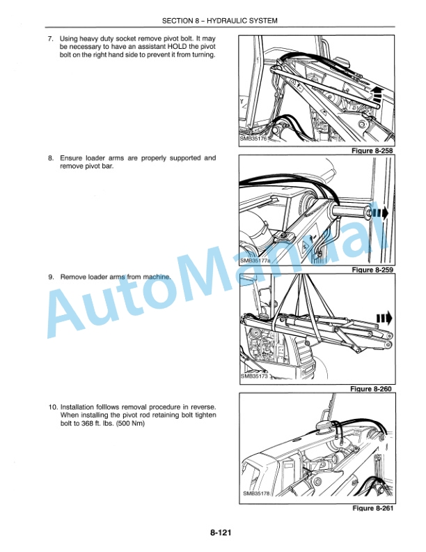 New Holland 555E, 575E, 655E, 675E Hydraulic System Repair Manual 40057508 5 New Holland 555E, 575E, 655E, 675E Hydraulic System Repair Manual 40057508-5