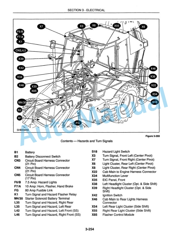 New Holland 555E, 575E, 655E, 675E Loader Backhoe Repair Manual 40057540 3 New Holland 555E, 575E, 655E, 675E Loader Backhoe Repair Manual 40057540 - Image 3