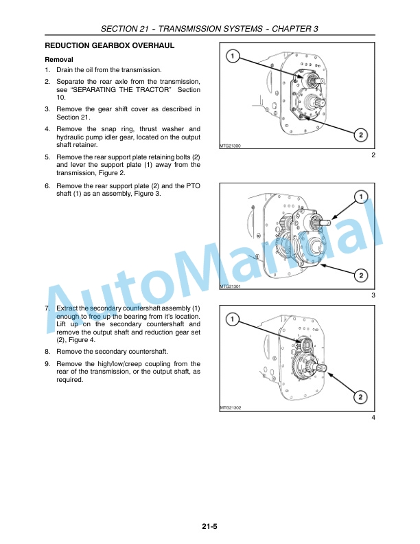 New Holland 5610S, 6610S, 7610S, 7010, 8010 Tractor Repair Manual 87032902-5