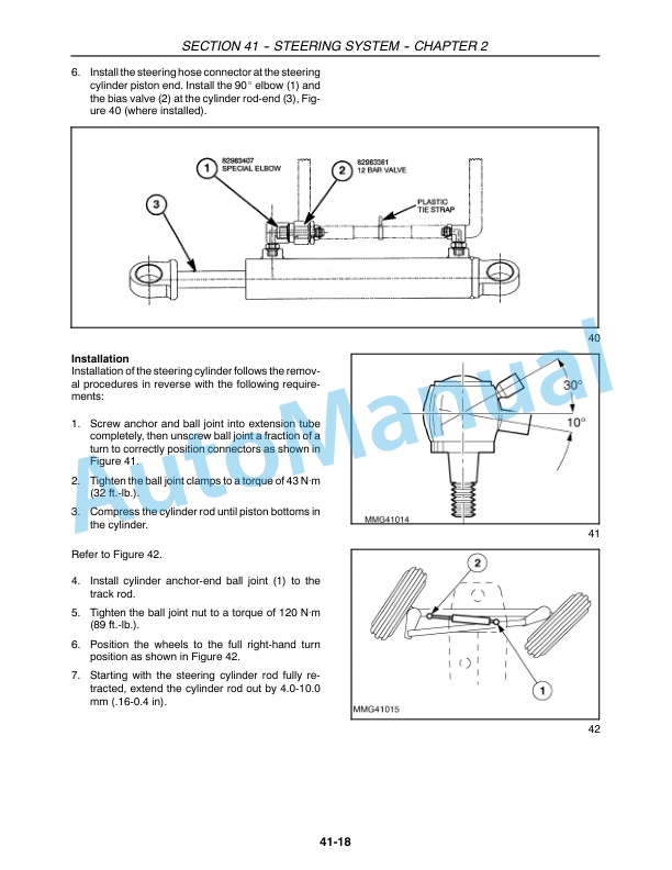 New Holland 5610S, 6610S, 7610S, 7010, 8010 Tractor Repair Manual 87032903 4 New Holland 5610S, 6610S, 7610S, 7010, 8010 Tractor Repair Manual 87032903-4