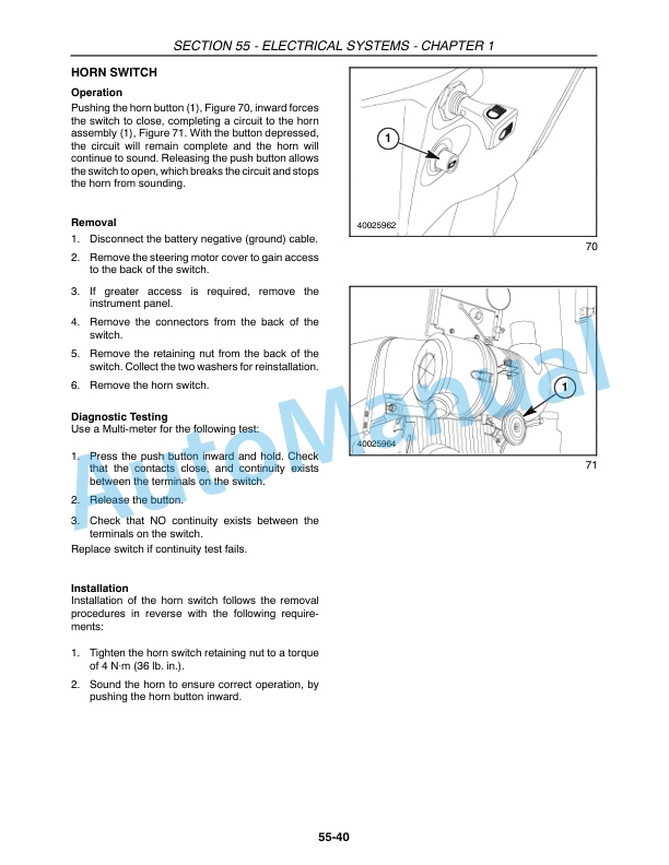 New Holland 5610S, 6610S, 7610S, 7010, 8010 Tractor Repair Manual 87032903 5 New Holland 5610S, 6610S, 7610S, 7010, 8010 Tractor Repair Manual 87032903-5