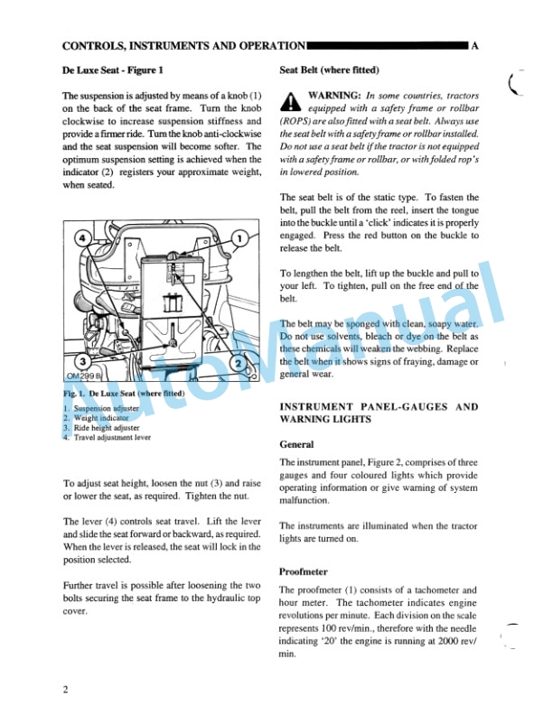 New Holland 5610S, 6610S, 7610S Feature Operation and Maintenance Manual 86579556 2 New Holland 5610S, 6610S, 7610S Feature Operation and Maintenance Manual 86579556-2