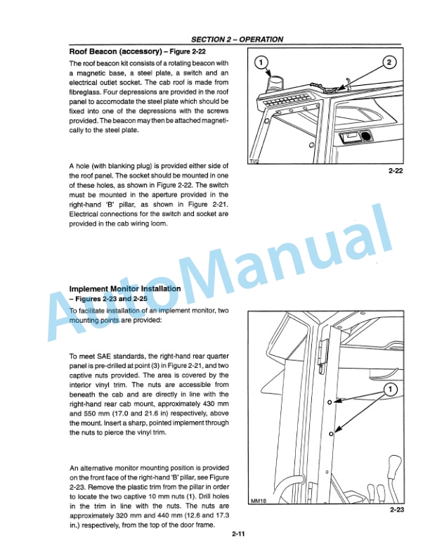 New Holland 5640, 6640, 7740, 7840, 8240, 8340 SL and SLE Range Tractor Operation and Maintenance Manual 42564061 2 New Holland 5640, 6640, 7740, 7840, 8240, 8340 SL and SLE Range Tractor Operation and Maintenance Manual 42564061-2