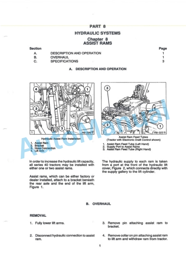 New Holland 5640, 6640, 7740, 7840, 8240, 8340 Tractor Service Manual 40564012 5 New Holland 5640, 6640, 7740, 7840, 8240, 8340 Tractor Service Manual 40564012 - Image 5