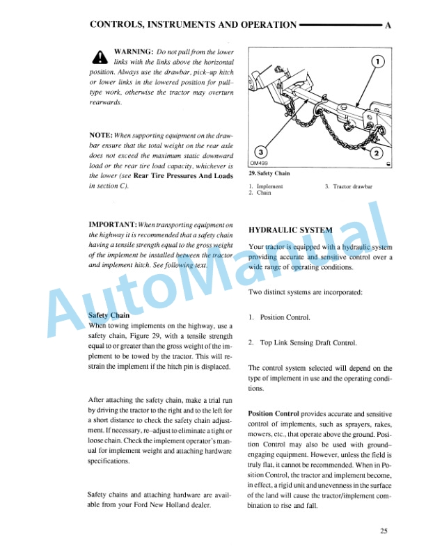 New Holland 5640, 6640, 7740, 7840 S Range Tractor Operation and Maintenance Manual 42564031 3 New Holland 5640, 6640, 7740, 7840 S Range Tractor Operation and Maintenance Manual 42564031 - Image 3